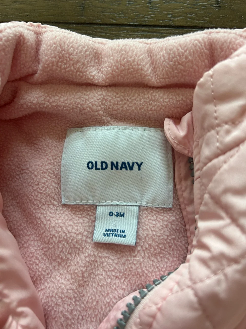 0-3M baby girl vest and jacket